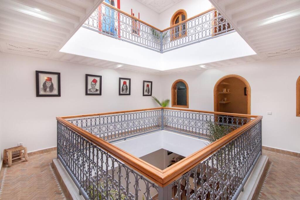 Riad Melilo Avec Piscine Chauffee マラケシュ エクステリア 写真