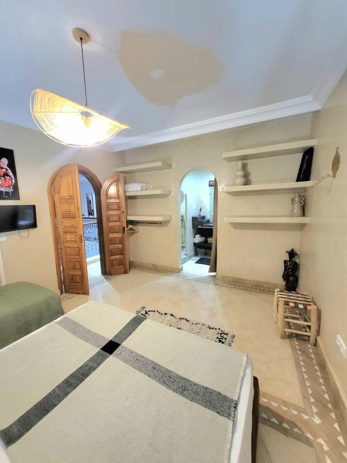 Riad Melilo Avec Piscine Chauffee マラケシュ エクステリア 写真