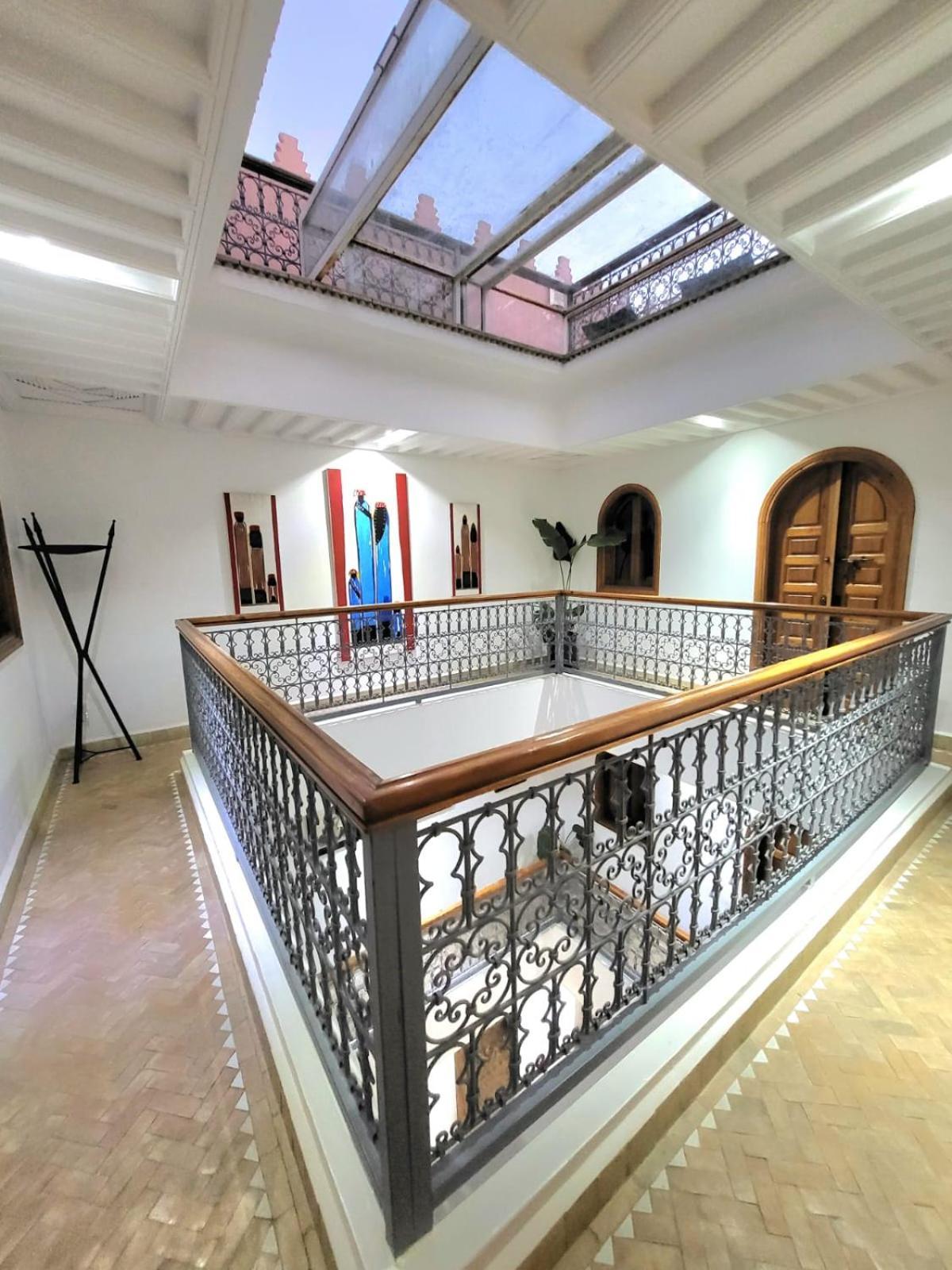 Riad Melilo Avec Piscine Chauffee マラケシュ エクステリア 写真