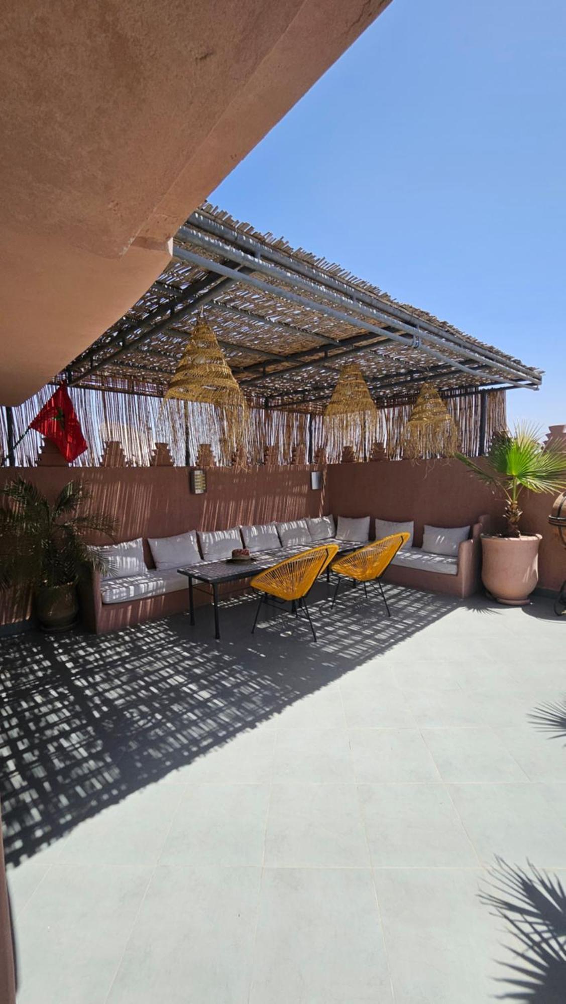 Riad Melilo Avec Piscine Chauffee マラケシュ エクステリア 写真